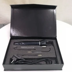 High Frequency Facial Machine Acne Spot Remover Electrotherapy Glass Tube Wand Big Power 30W