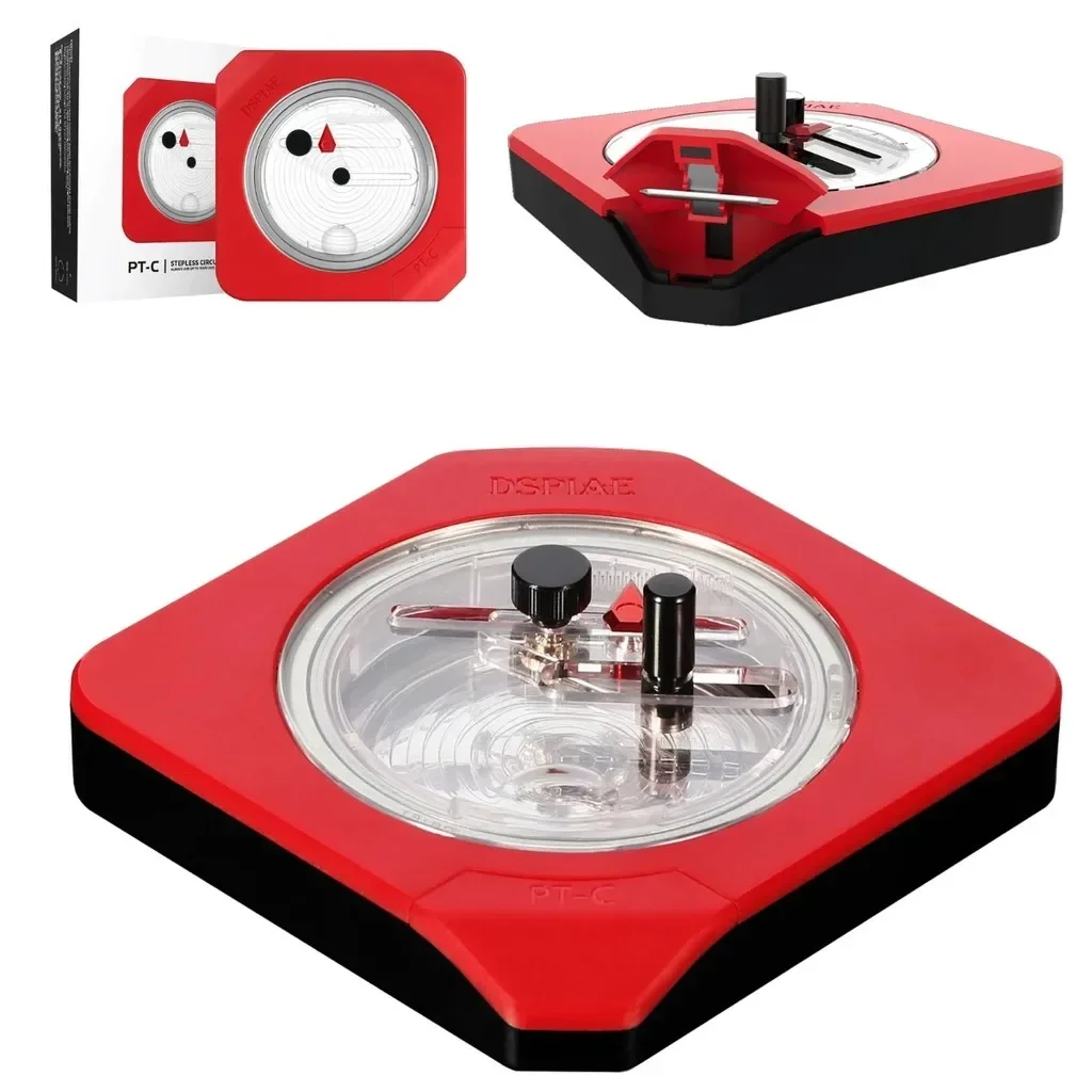 

DSPIAE PT-C Integrated Round Cutter Adjustable Cutting Knife for 1-50mm Circle with Blade for Gundam Model DIY Hobby Tools