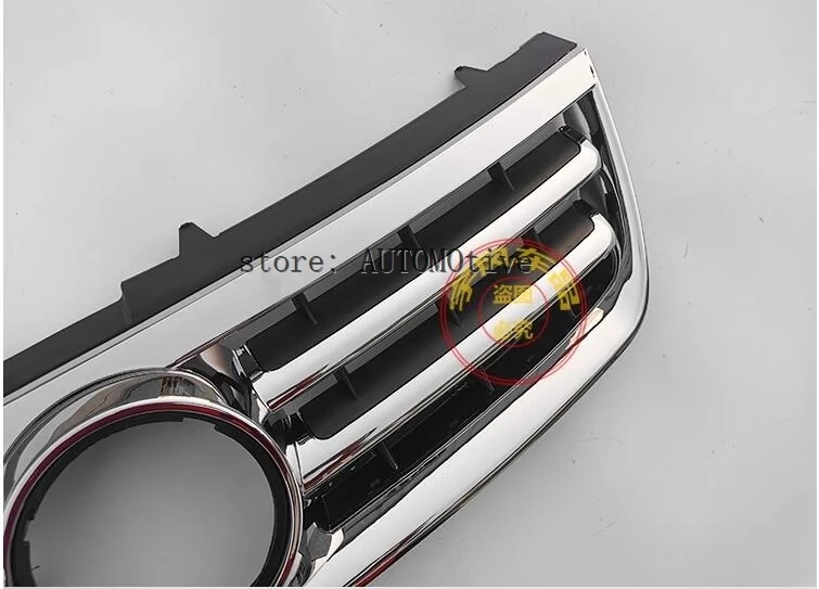 ABS Chrome Car front bumper Mesh Grille Around Trim Racing Grills For Volkswagen  Touareg  2003 2004 2005 2006 2007