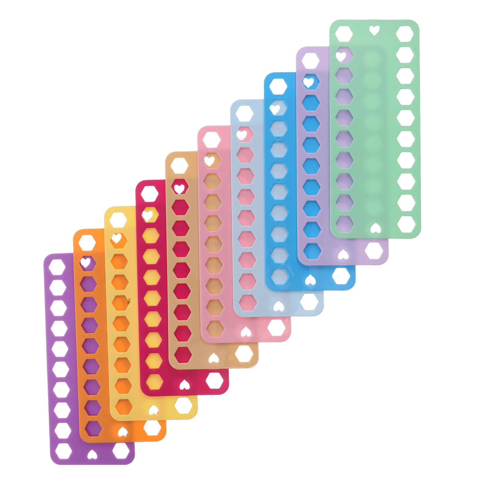 

10Pcs Embroidery Thread Storage Board Plastic Organizer Holder Cross Stitch Sewing Thread Holder Needlework DIY Sewing Storage