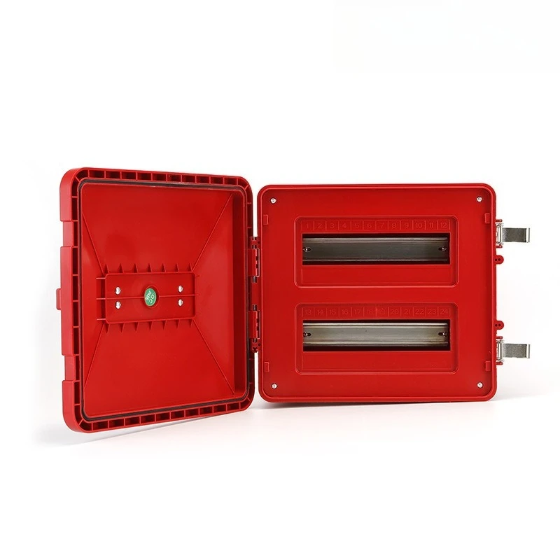 Portable Waterproof Electrical Distribution Box Socket Enclosure Temporary Power Connection Case
