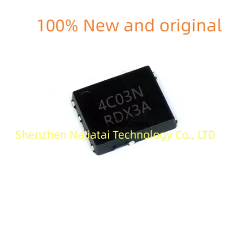 

10PCS/LOT 100% New Original NTMFS4C03NT1G 4C03N QFN8 IC Chip