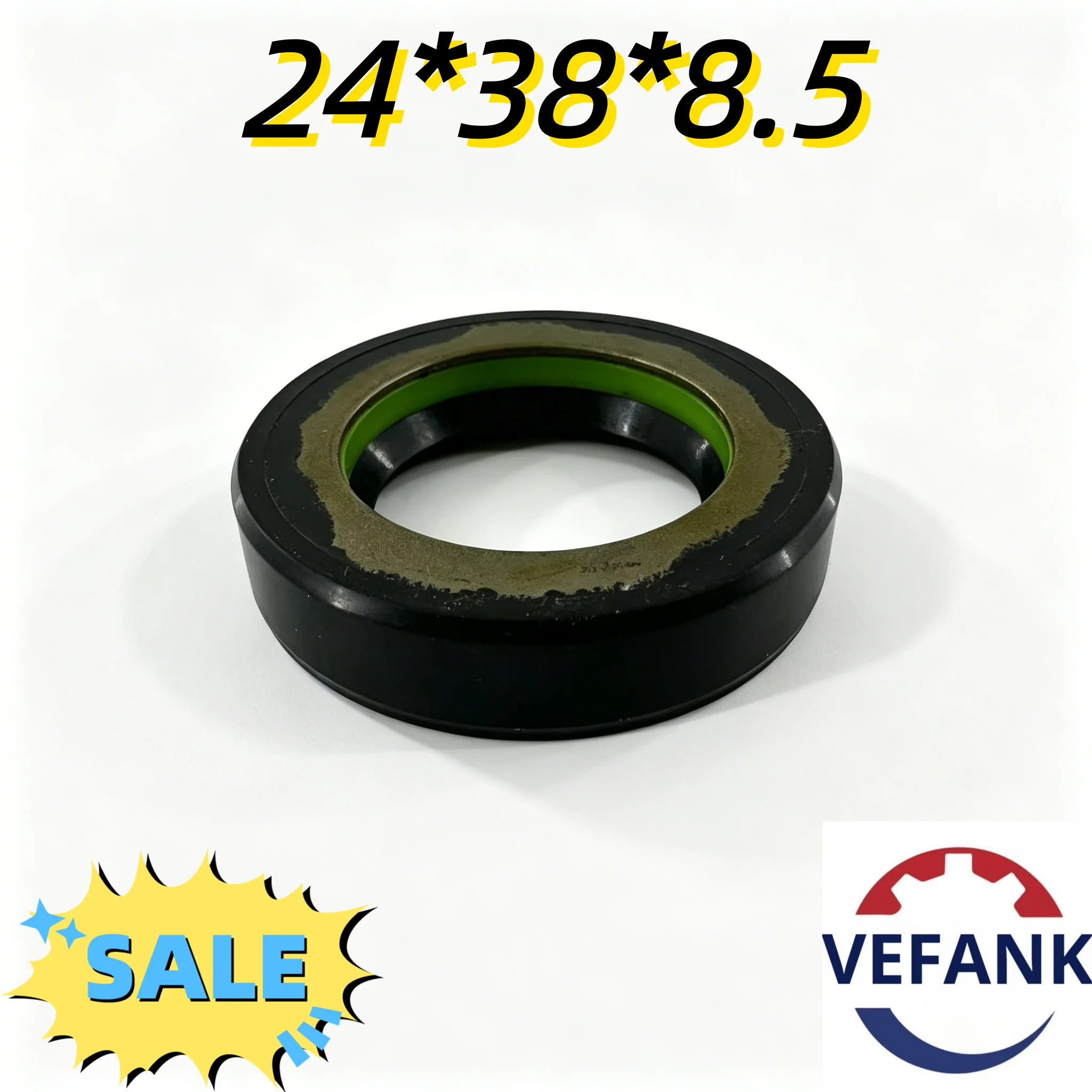 High Pressure Oil Seal , 24*38*8.5 in Stock, Steering Gear System ,high Quality Auto Parts NBR