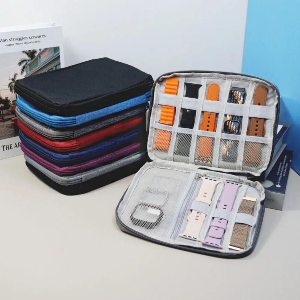 Large Capacity Watchband Box Storage Bag Practical Watchband Storage Case Multifunction Watchband Storage Box Travel Use
