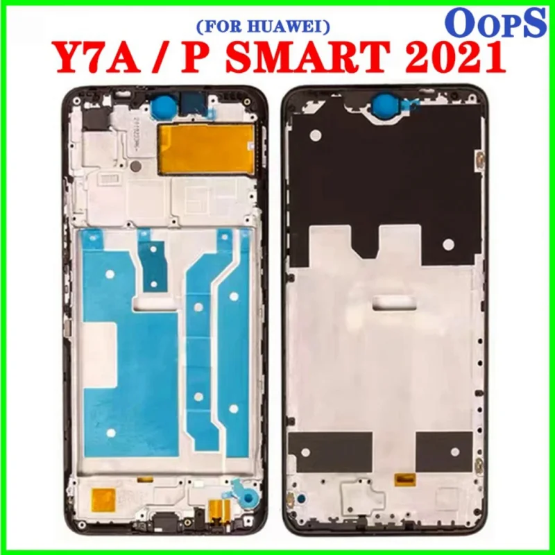 

LCD MIDDLE Frame Plate For Huawei Y7a Front Middle Supporting Housing Faceplate Bezel Part