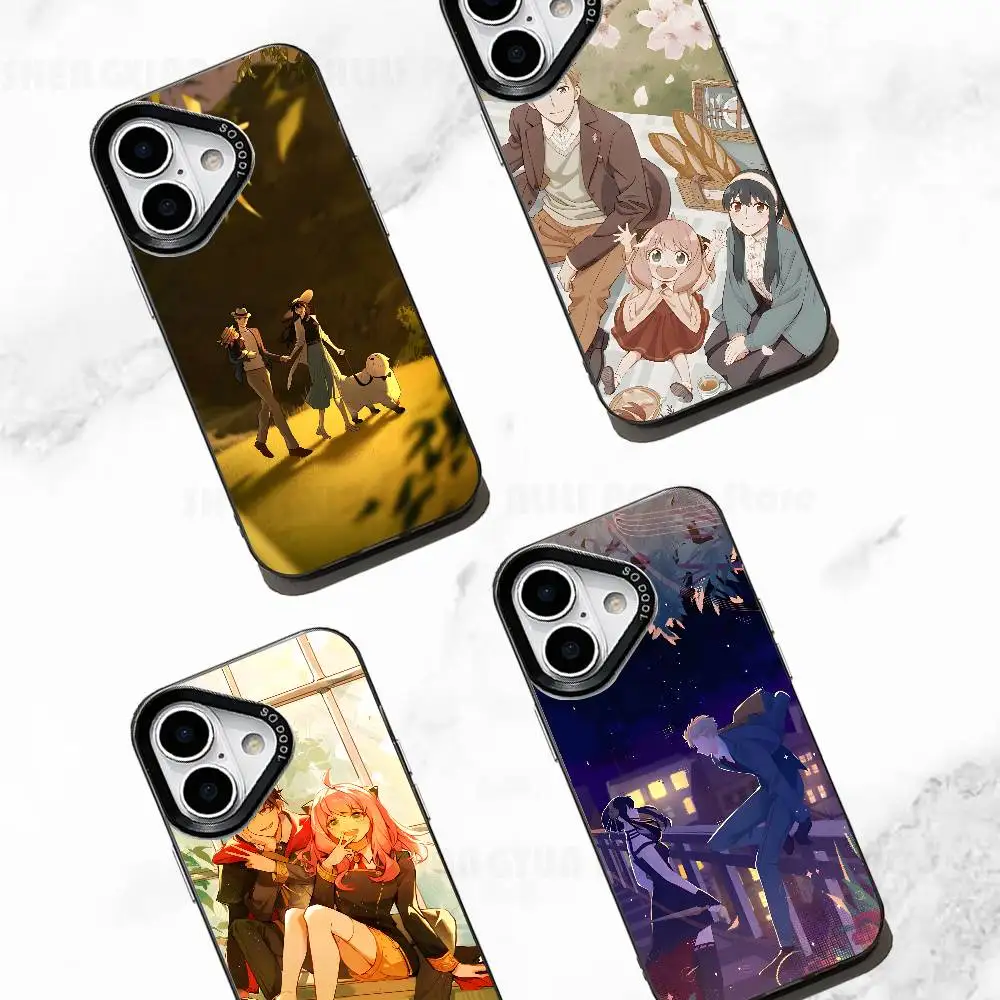

Anime Loid Anya Thorn Case For IPhone 11 12 13 14 15 16 17 Pro Max XS X XR Cover