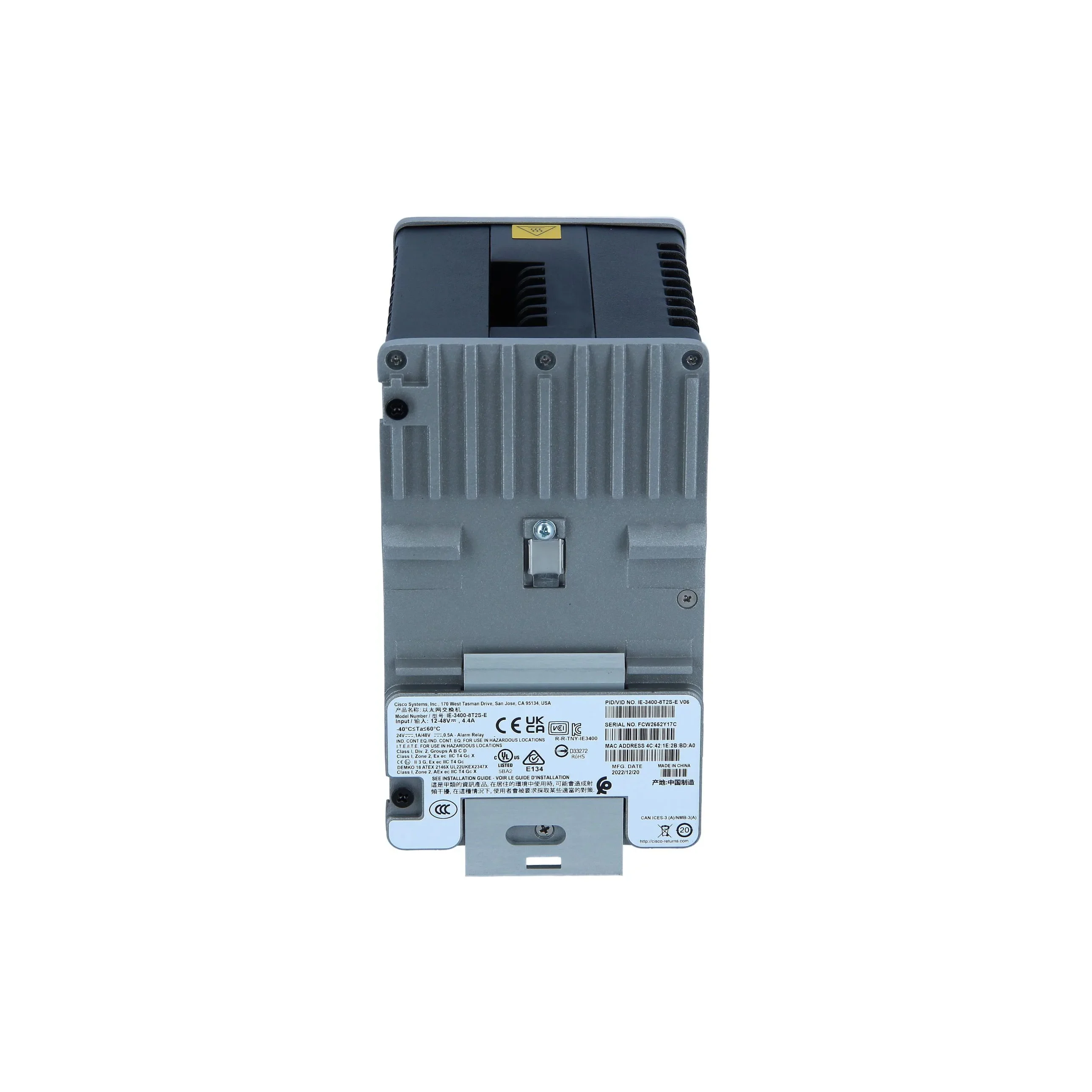 حار بيع IE-3400-8T2S-E الأصلي نيكزس الإنترنت مُدارة 10 جيجابت ميناء poe sfp الصناعية محول إيثرنت