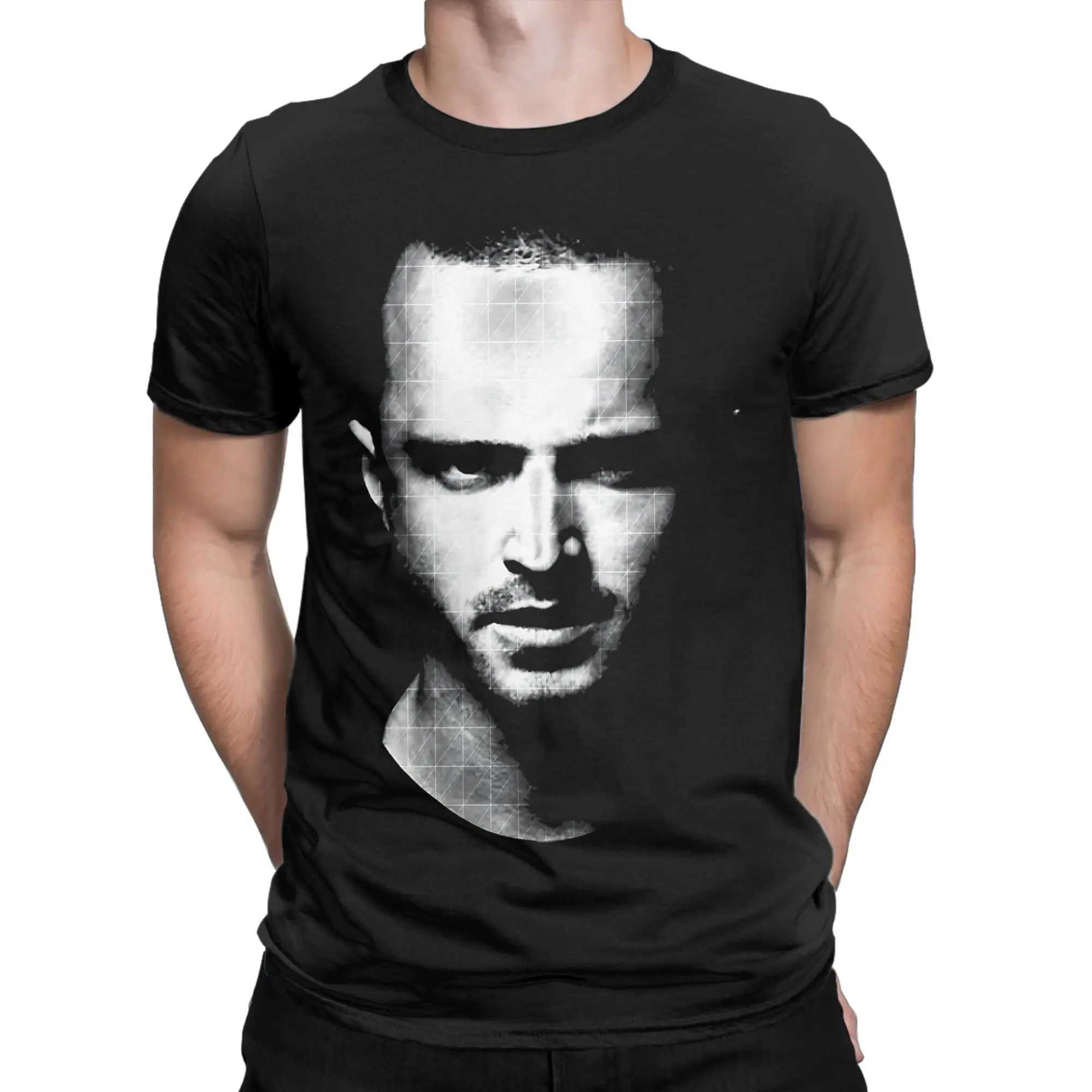 Yo Mr White Jesse Pinkman Breaking Bad T-Shirts for Men  Leisure Pure Cotton Tees O Neck Short Sleeve T Shirts 6XL Clothes