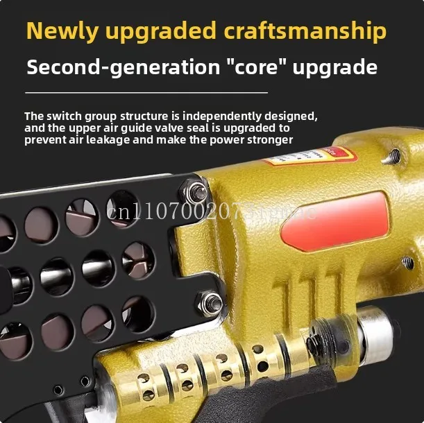 Pneumatic C Type Gun SC712 for Binding Tank Net Cage Gun Chicken Rabbit Cage Binding Tool