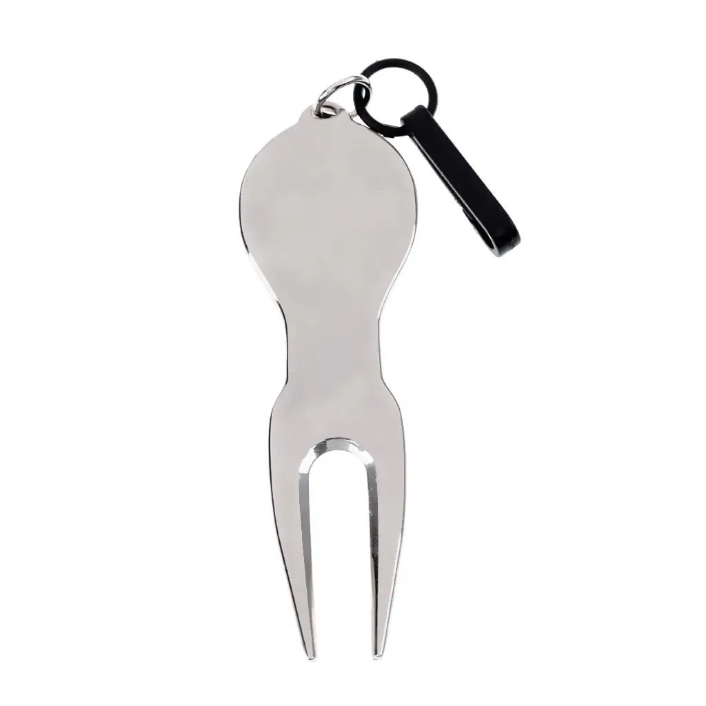 Pitch Repair Golf Divot Tool with Golf Ball Marker Golfer KIt - Lightweight & Durable