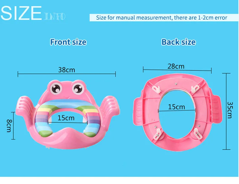 Bebek tuvalet çocuk koltuğu kol dayama ile kız erkek eğitmen rahat taşınabilir çok fonksiyonlu eğitim tuvalet koltuk minderi araba