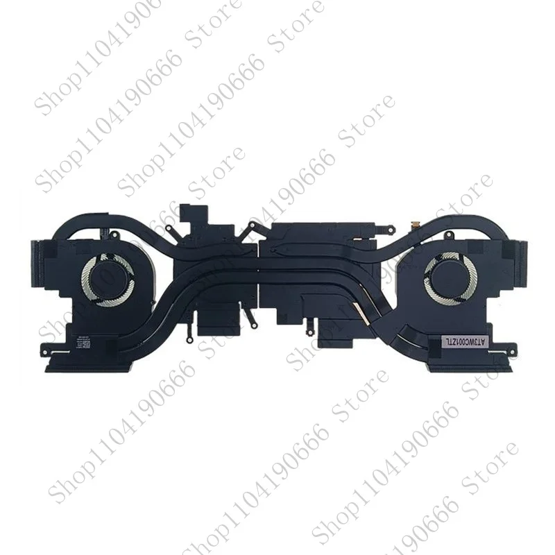 مكونات الكمبيوتر المحمول الجديدة لـ Dell Alienware X14 R2 4050/4060 CPU GPU تبريد المبرد AT3WC001ZTL.