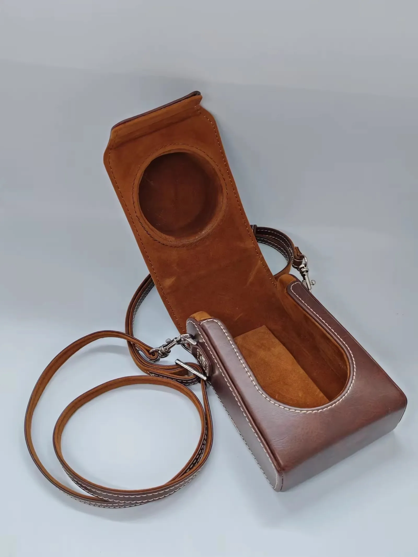 PU sac photo étui pour Panasonic LUMIX DMC-LX100m2 LX100 LX7 LX5 LX3 LX-7 LX-5 LX-3 rétro style étui pour appareil photo sac à bandoulière