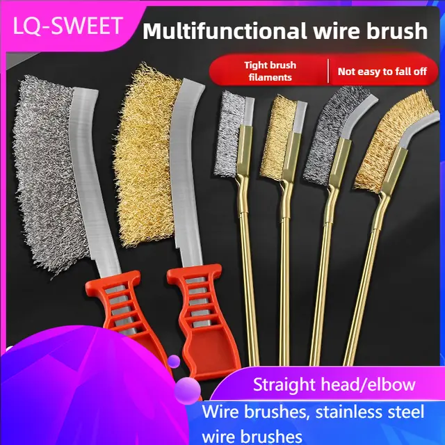 Wire Brushes, Stainless Steel Wire Brushes, Copper-plated Wire
