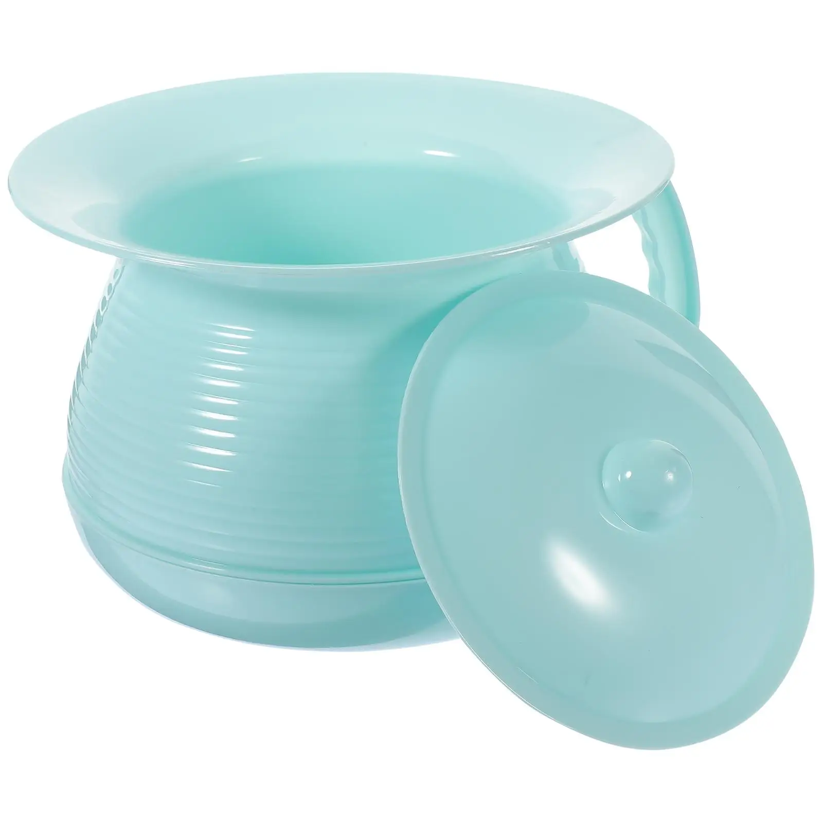 

Thick Reusable Plastic Chamber Pot Household Urinal With Lid Bedroom Spit Bucket Toddler Toilet Commode Bed Pan Multi