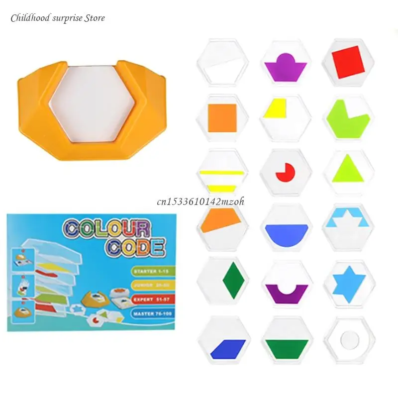 Set puzzle da vestire con codice colore per bambini Pensiero logico Rompicapo Giocattolo Gioco creativo per cervello