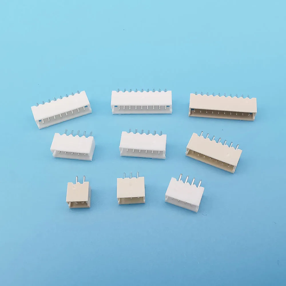 50Pcs ZH 1.5mm 2P/3P/4P/5P/6P/7P/8P/9P/10P Housing Straight Pin Header Connector Micro JST ZH1.5 Male Socket