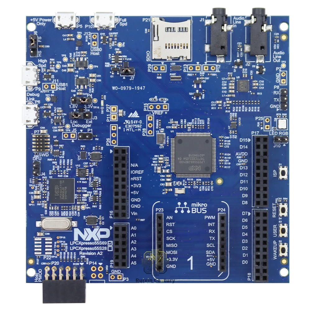 FOR NXP LPC55S69-EVK Development Board MCUXpresso LPC5500 Cortex-M33 Dual-Core 150MHz 640KB Flash 320KB SRAM Genuine