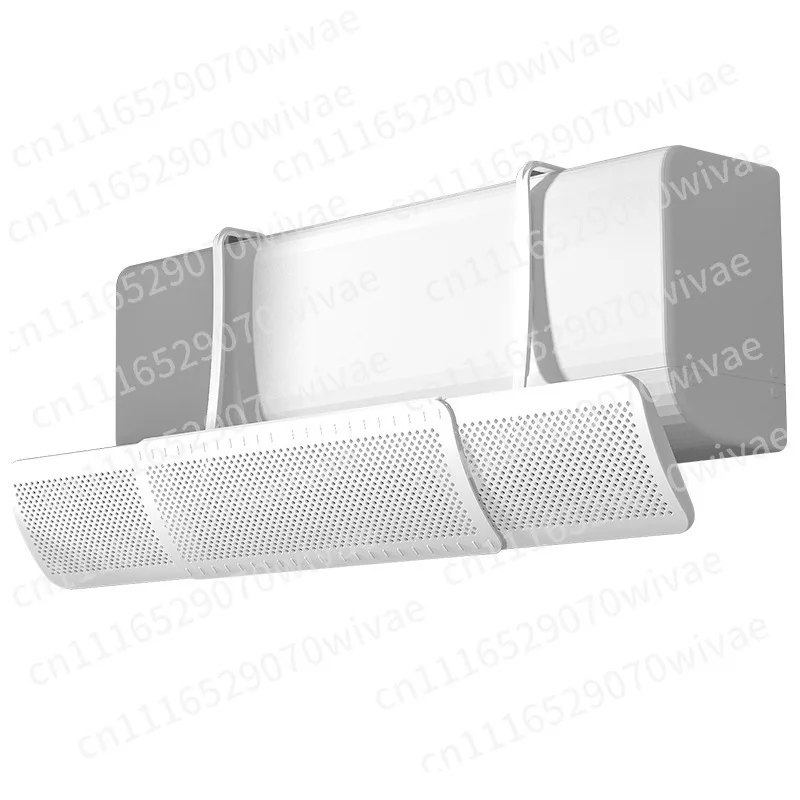 Cross-border air conditioner windshield, wall-mounted wind guide, anti-direct blowing and non-punching windshield