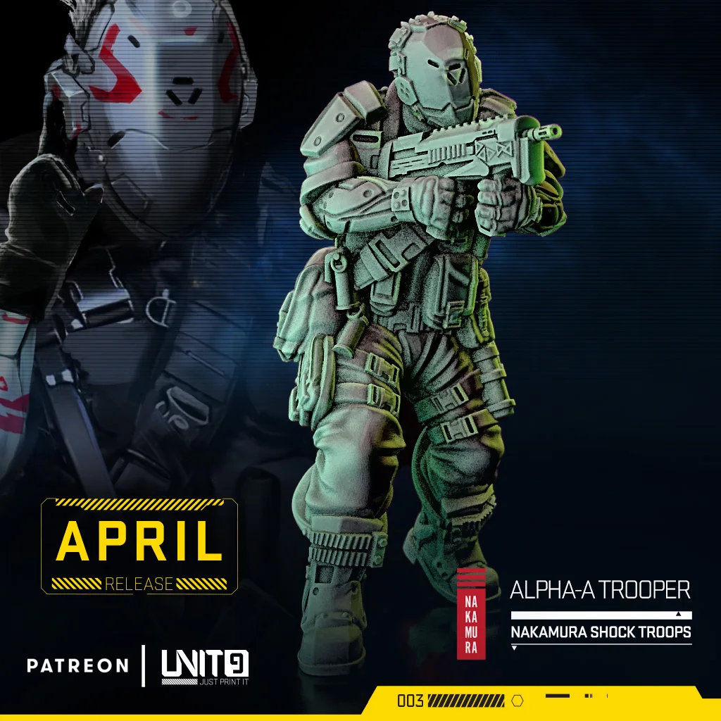 Infinito Miniatura Resina Modelo, Rock Band, Construção Combat Soldier, Cyberpunk Sem Pintar