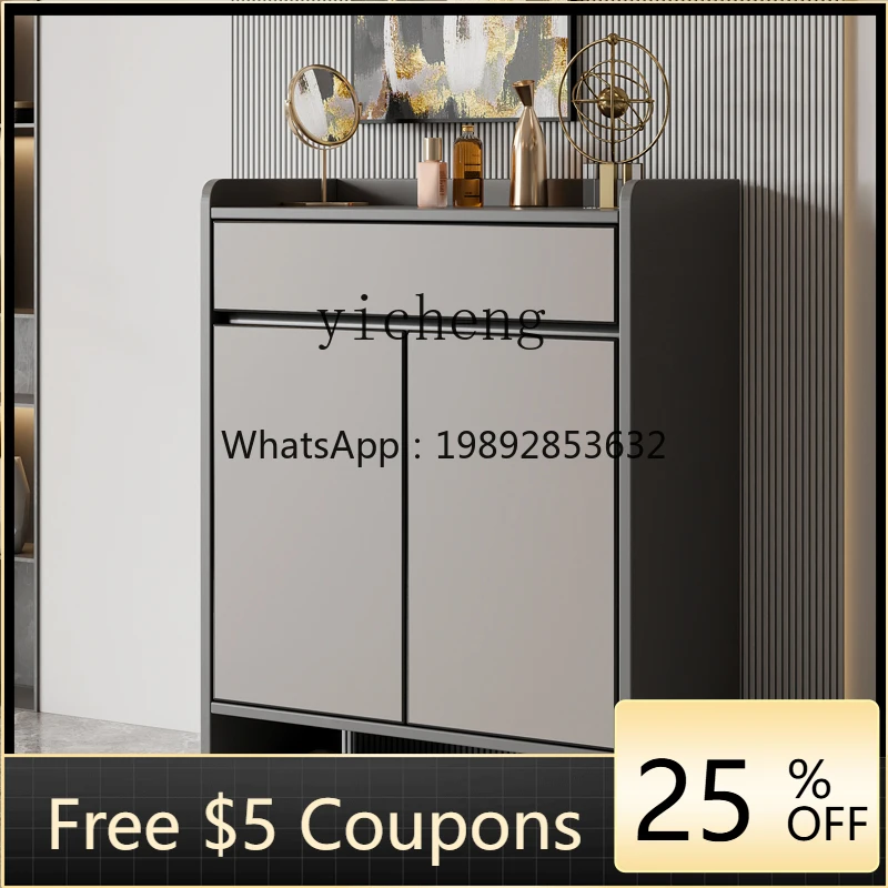 

all-aluminum alloy shoe cabinet household outdoor wall storage cabinet waterproof and sunscreen home decoration accessories