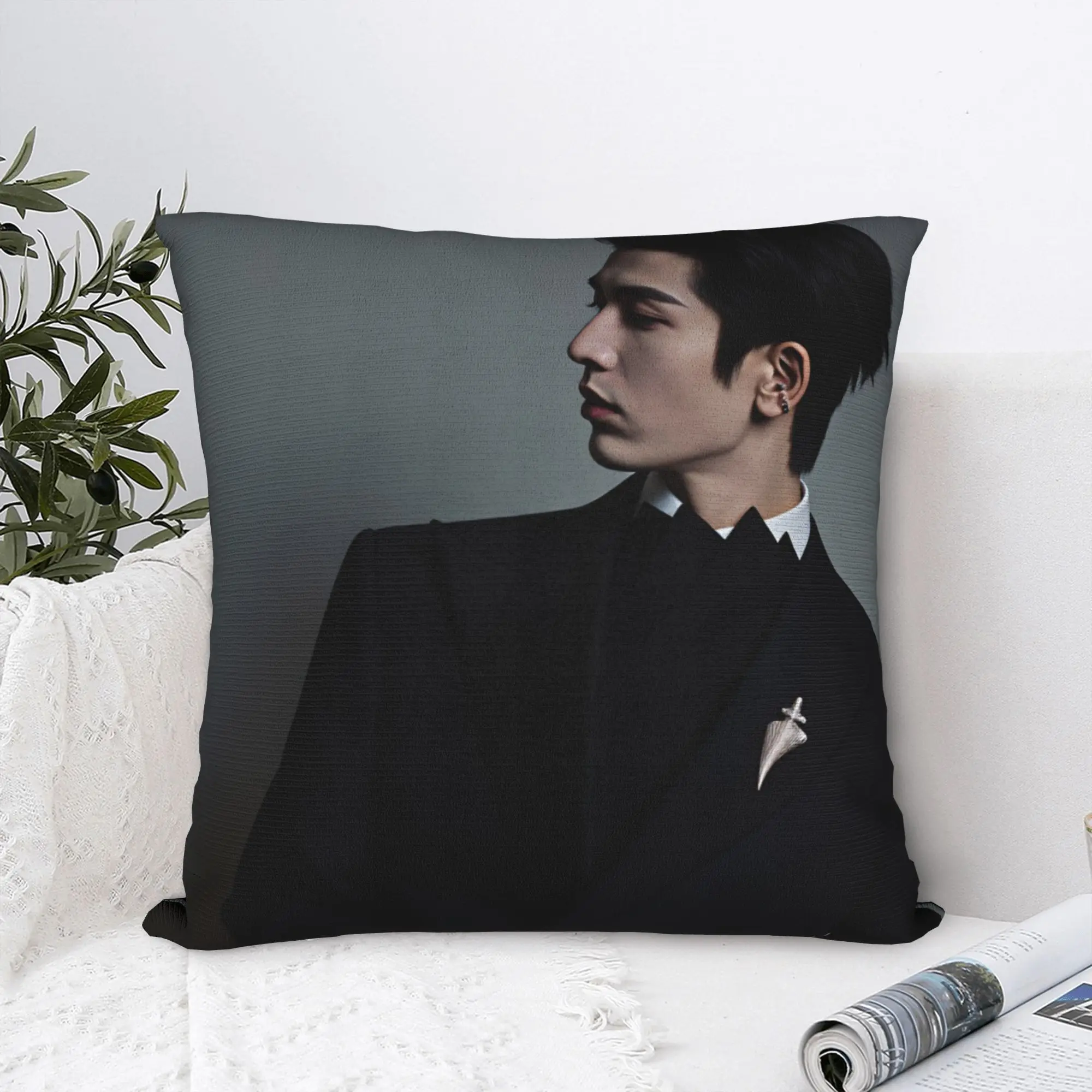 Zhang Linghe Pillowcases  Retro Trendy Pillow Case For Sofa Car Home Decor Comfy Pillow Cover