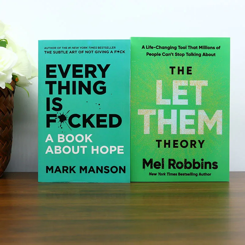 

《Everything Is F*cked》+《The Let Them Theory》 Suitable for commuting study home growth planning Ideal for Chrismas holiday gifts