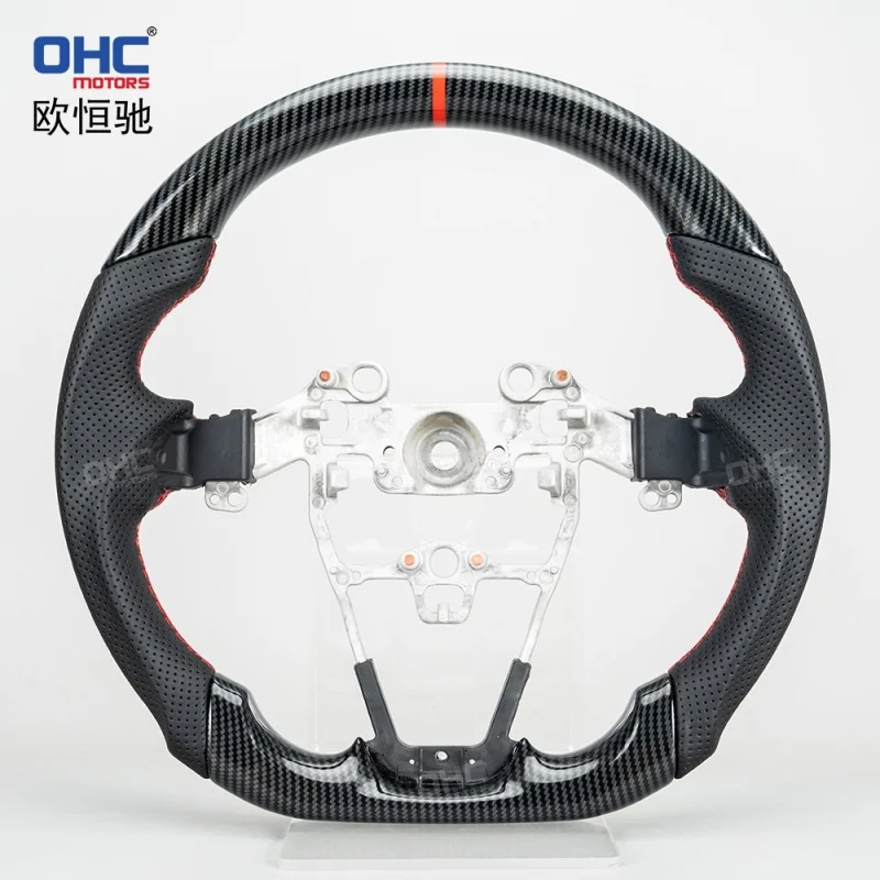 For Suzuki Alto 22 models of Japanese cars, steering wheel modification and upgrade with sporty carbon fiber pattern