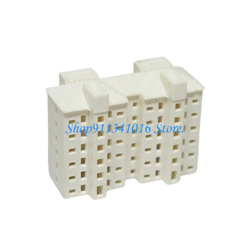  Detailed Scale Apartment Structure DIY Project Unfinisheds Miniature Houses