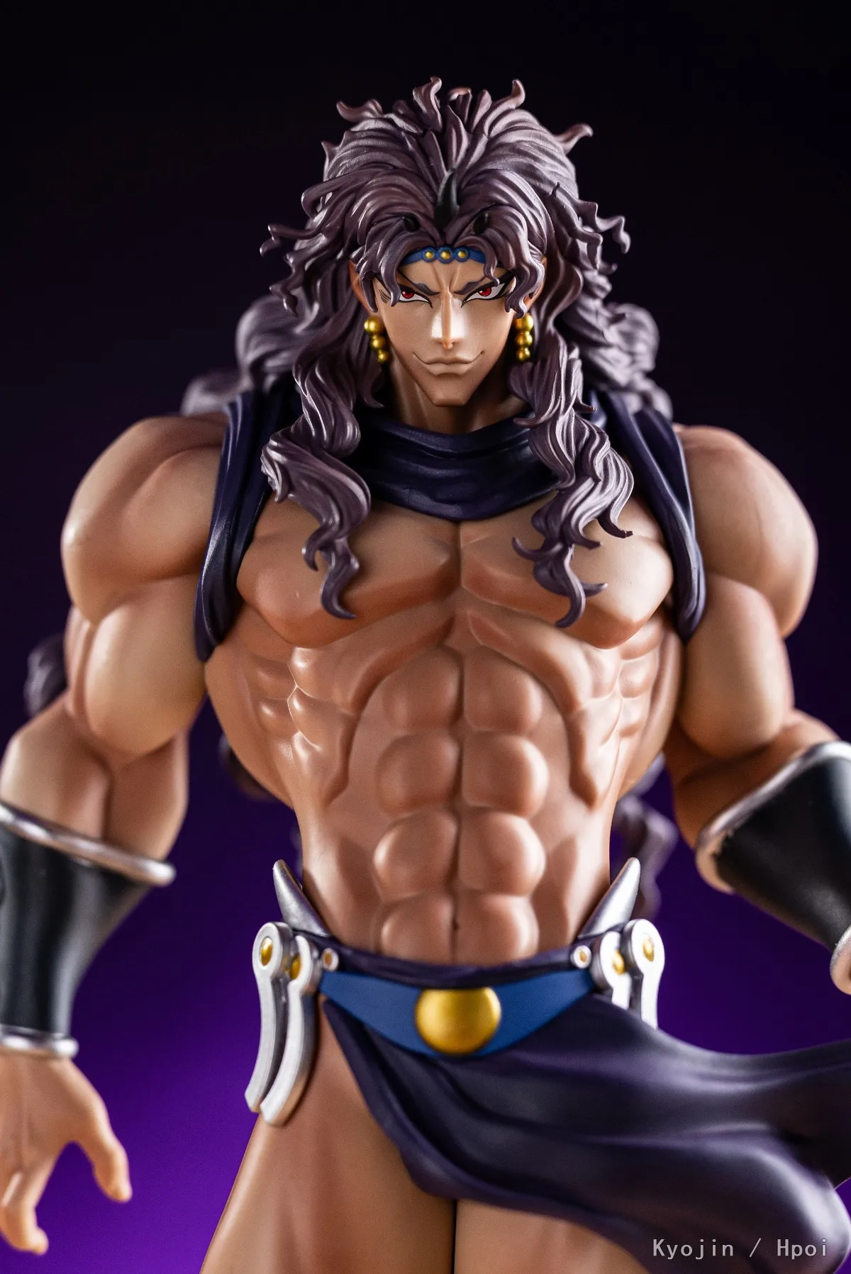 

22cm Original Banpresto JoJo's Bizarre Adventure Mometria Kars PVC Anime Character Collectible Figurines
