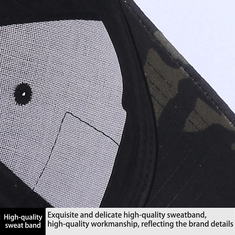 1pc Baseball Caps Camouflage Taktische Outdoor Soldat Kampf Paintball Einstellbare Hut Sommer Snapback Sonnenhüte Für Männer Frauen – Detail 3