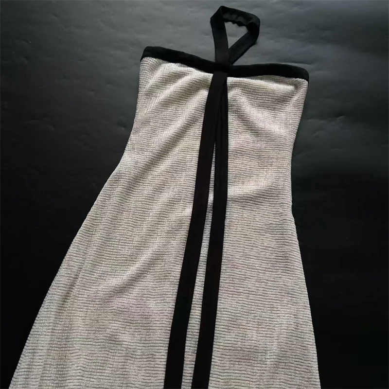Picture 4: women's casual dresses New elastic slim fit sleeveless long dress for autumn 2026 Sexy backless hip hugging dress party dresses
