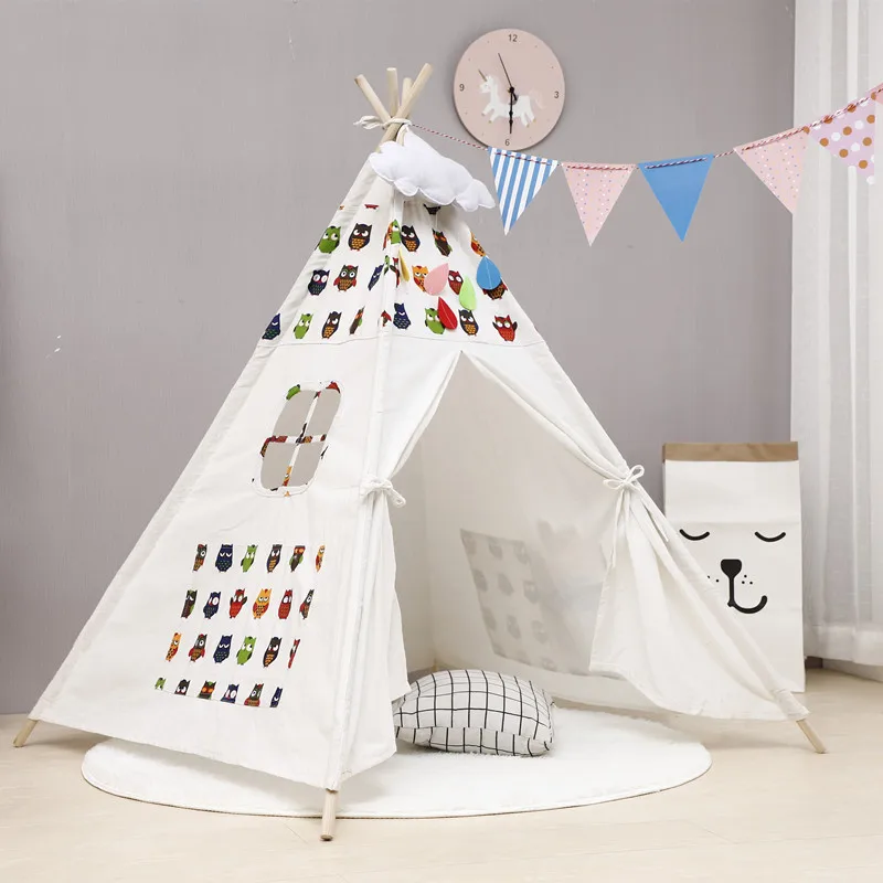 Handcrafted  Play Tent Kids Indoor Outdoor Playhouse Children Indian  Tent