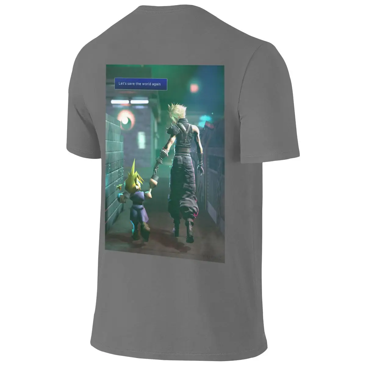 Let S Save The World Again Instagram Style Reversible T-shirtArtistic Style Quick-Drying Shirt