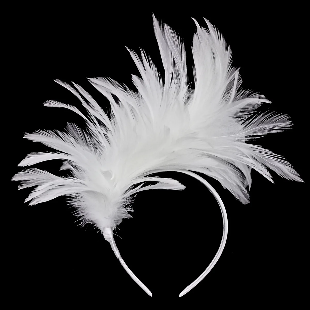 Feather Headbands 1920's Prom Queen Headpiece for  Weddings halloween party carnival festival show jockey ball hair accessories