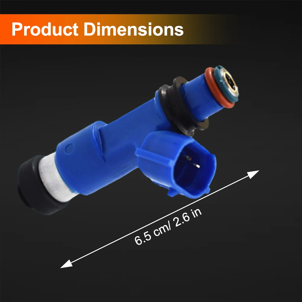4 قطعة حاقن الوقود لسوبارو Outback 2.5L H4 Turbo - 2.5GT Limited 2007-2012 16611-AA720 16611AA720