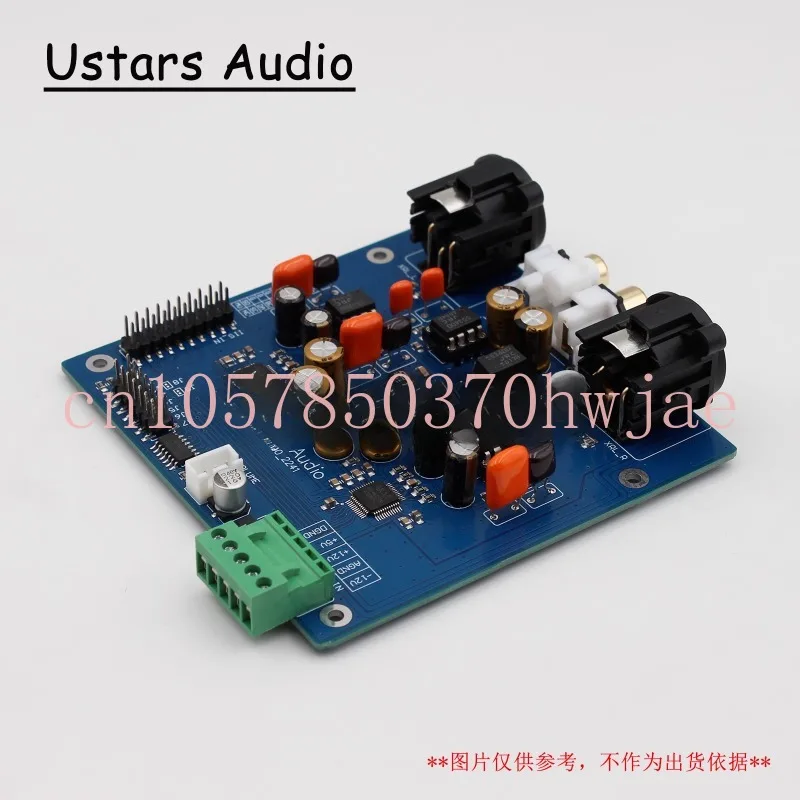 

Ustars Audio BD93 Dual AK4493 SEQ DAC Fever HiFi Decoder Kit Hard Decoding DSD Soft Control Decoder Board