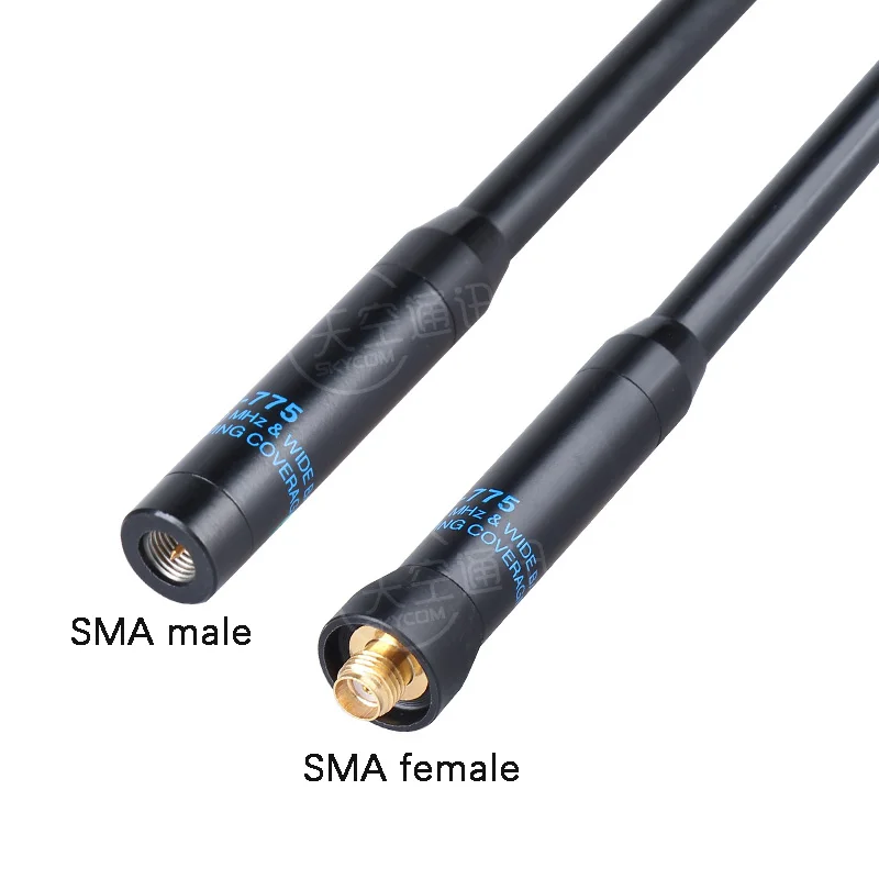 النسر اليد هوائي SRH775 المعادن قاعدة الأشعة فوق البنفسجية المزدوج شريحة اسلكية تخاطب قضيب RH775 ترقية 41 سنتيمتر