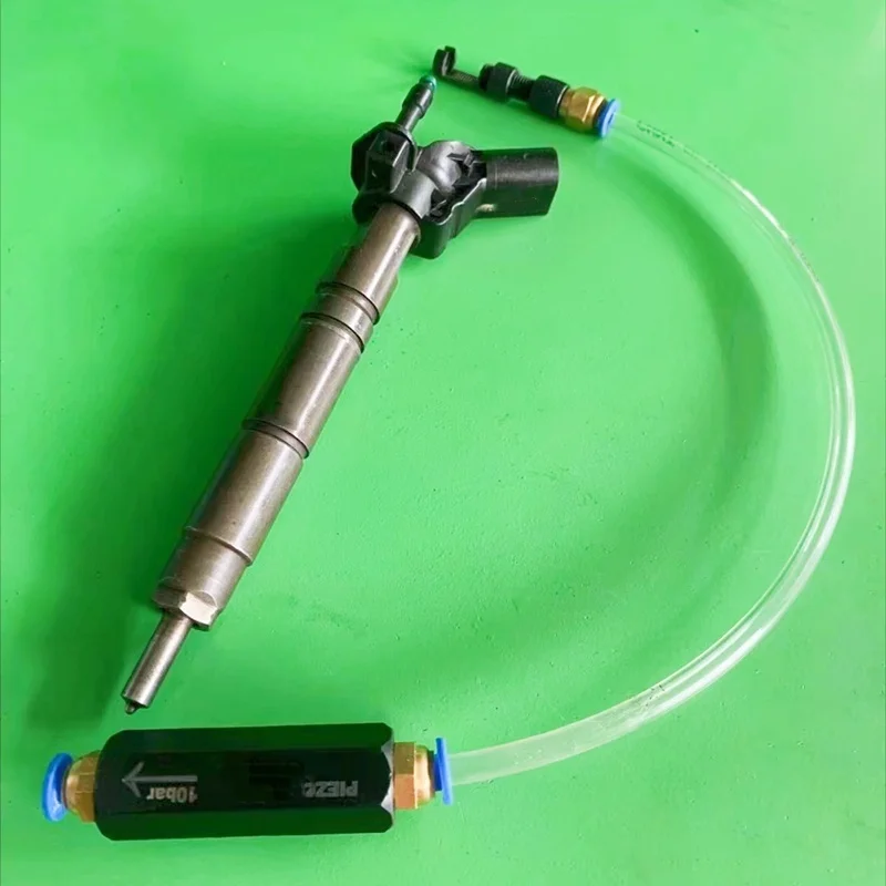 10bars Pressure CRIN Piezo Injector Test Oil Return Check Valve Booster Valve with Tube Quick Connect Joint CR Test Repair Tool