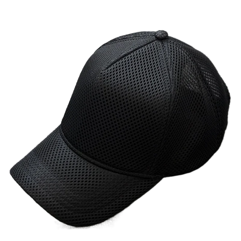 Spring Summer Mesh Baseball Cap for Men Women Big Head Trucker Cool Hat Plus Size Outdoor Sports Running Caps 56-60cm 60-65cm -