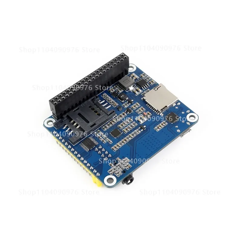 

Suitable for Raspberry Pi 4B/3B +/Zero W SIM7600CE 4G/3G/2G communication, expansion board GNSS module