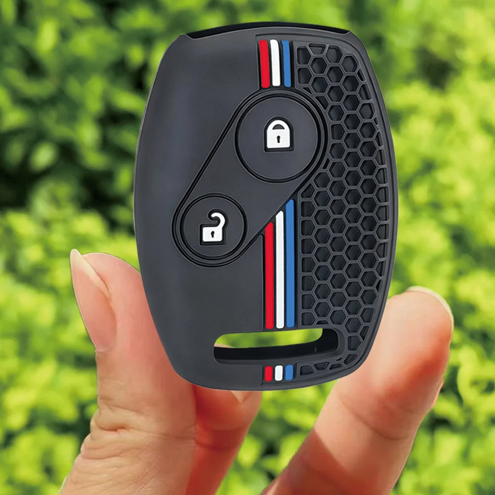 For Honda Accord Civic FR-V Jazz CR-V Stream Acura CSX Protective Silicone Key Cover Scratch Resistant
