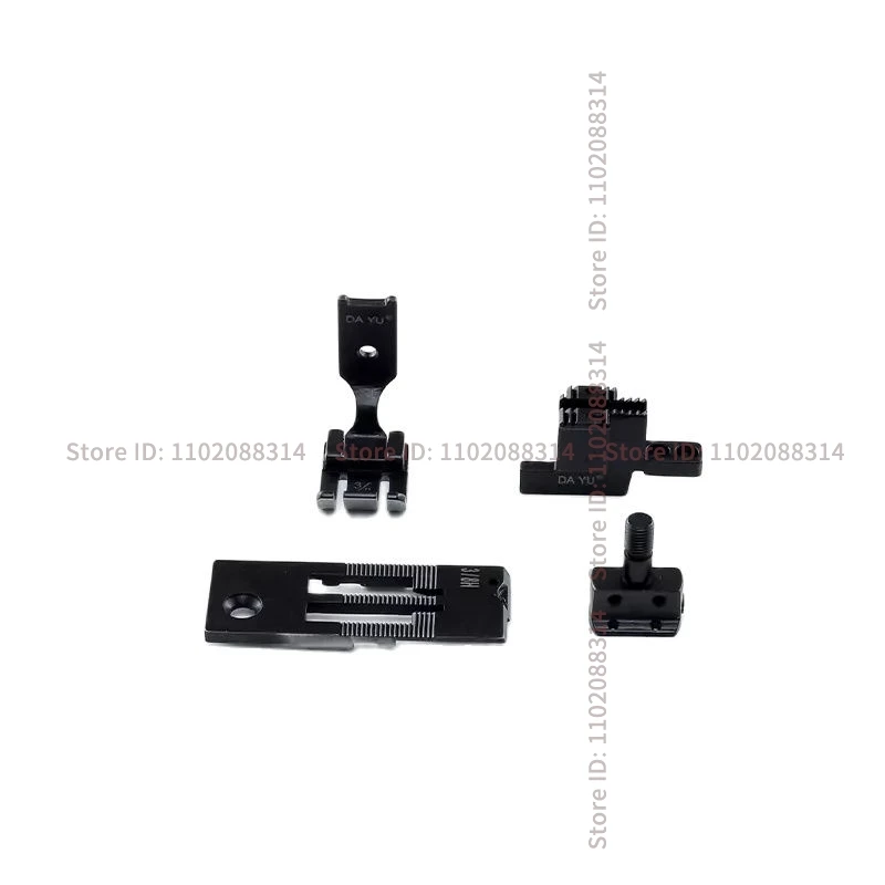 Original 3/8 Gauge Set Needle Position Assembly Straight Seam for Jack 58420G 58420J 58720G 58720J Double Needle Sewing Machine