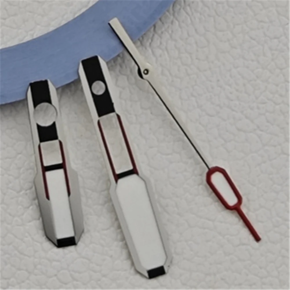 NH35 Pointer Modification Mechanical Watch hands Green Luminous NH36 Pointer Diving Watch Accessory Size 13mm sliver hand