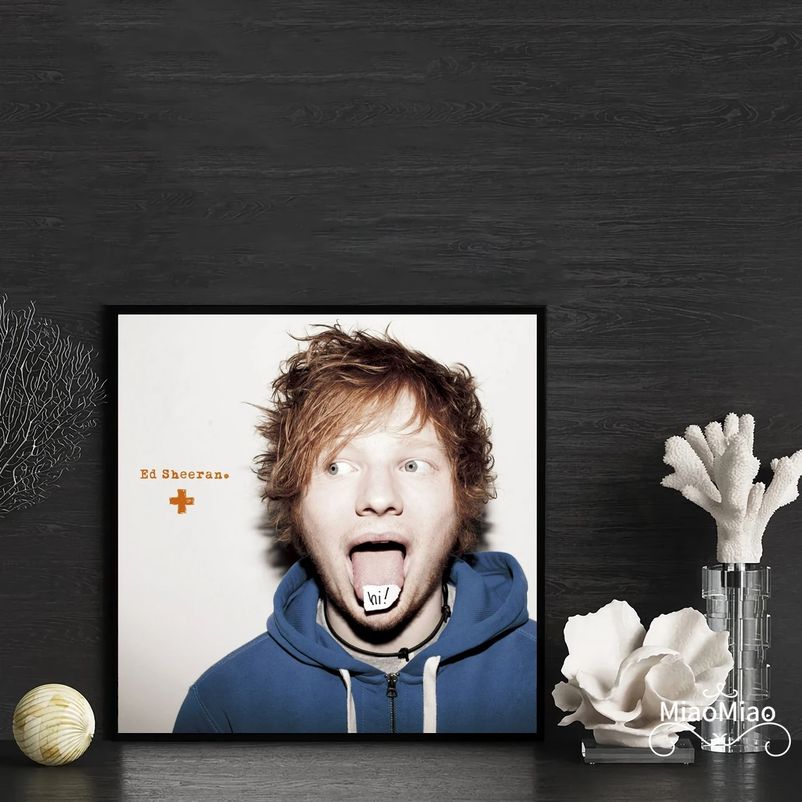 Ed Sheeran + Music Album Poster Canvas Art Print Home Decor Wall Painting ( No Frame )