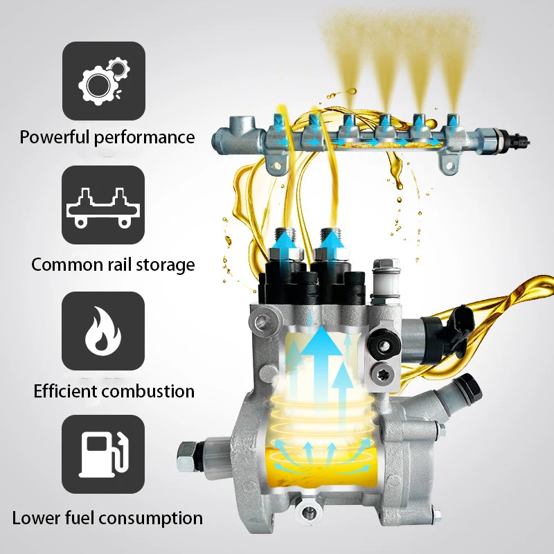 High-pressure fuel injection pump assembly unit pump BH4PYD105Y-1072B BH4PYD110Z-477W BH4W10545Y-3173 forYTOtractor engine parts