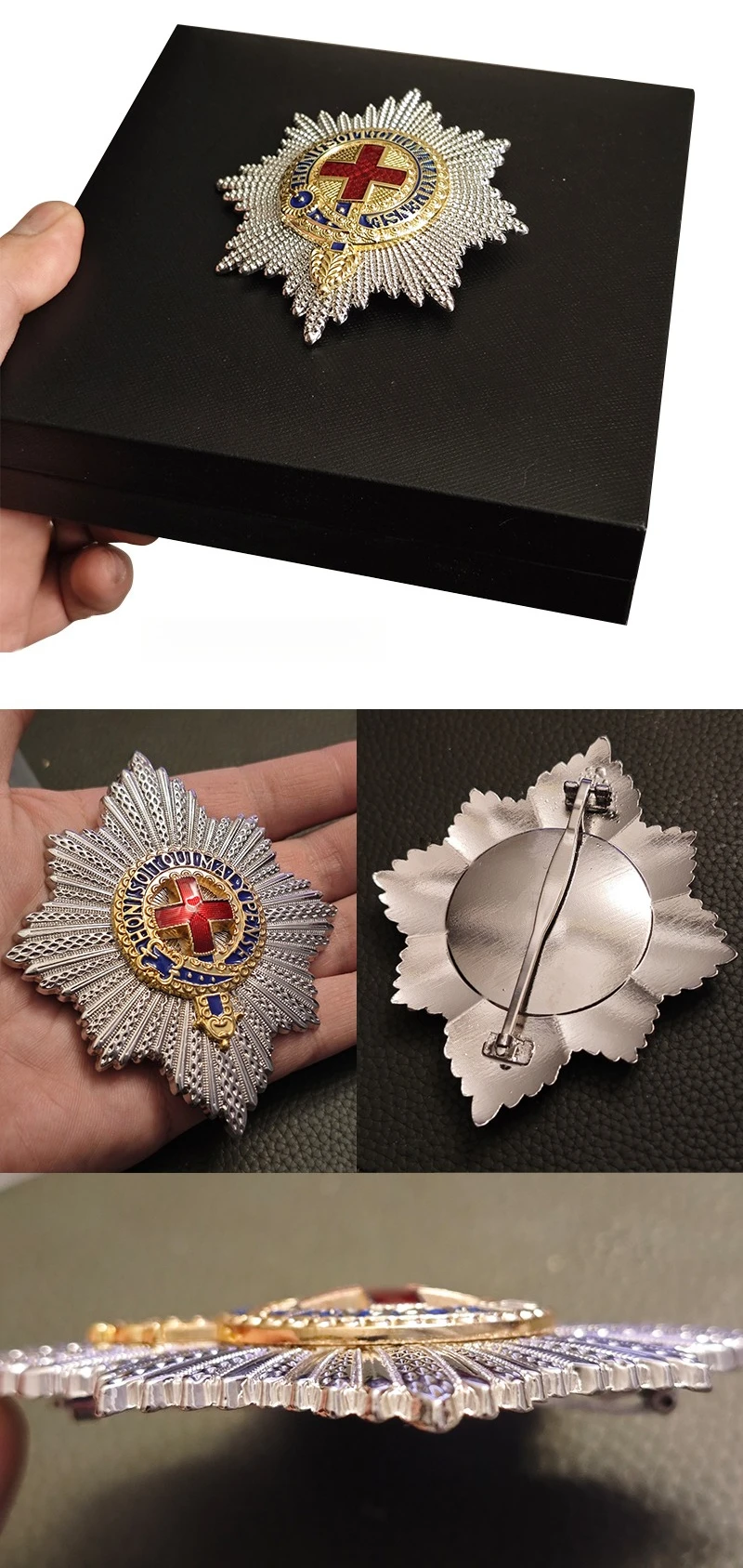 Edward III da Inglaterra, Reino Unido Os Cavaleiros da Mesa Redonda Ordem da Liga Big Star Pins Coleção de Fãs da História