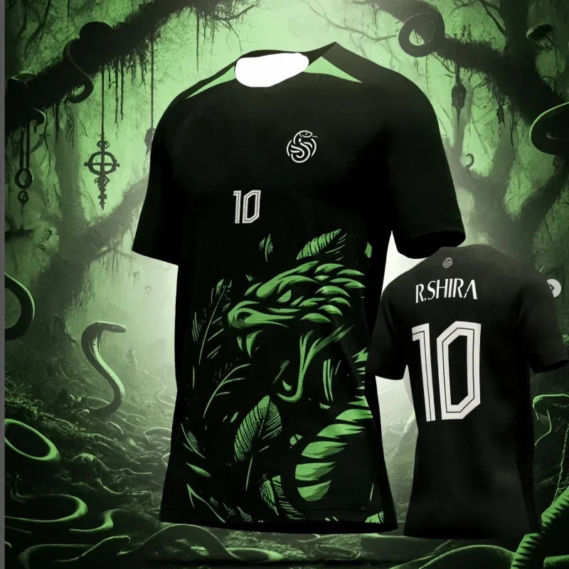 

Summer Hot-selling Football Jersey T-shirt Men's Training Clothes Quick-drying Sweat-absorbing Loose and Comfortable 2025 Moto