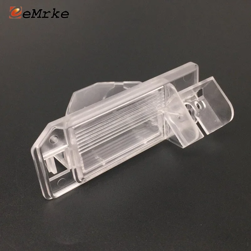 

EEMRKE для Citroen C4 Aircross Peugeot 4008, кронштейн для камеры заднего вида, держатель камеры резервного копирования, замена корпуса освещения номерного знака