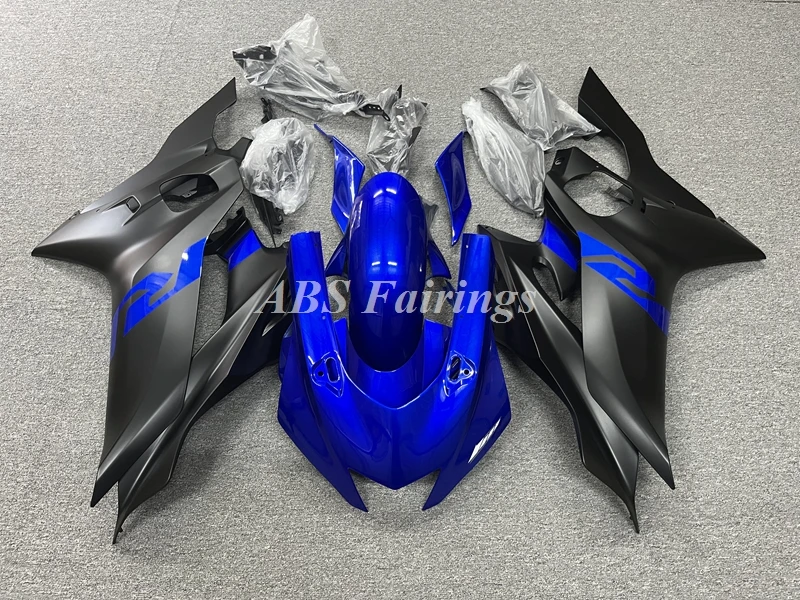 4Gifts New ABS Motorcycle Fairings Kit Fit For YAMAHA R6 2017 2018 2019 2020 2021 2022 2023 2024 Bodywork Set Custom Black Blue